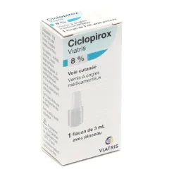 Ciclopirox vernis antifongique Viatris