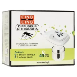 Cinq sur Cinq Diffuseur Citriodora