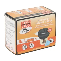 Cinq sur Cinq diffuseur double usage