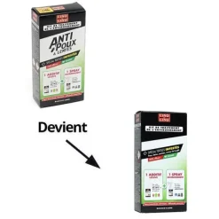 Cinq sur cinq Kit de traitement de l'environnement Anti poux et lentes