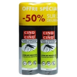 Cinq sur Cinq lotion anti-moustiques zones tempérées