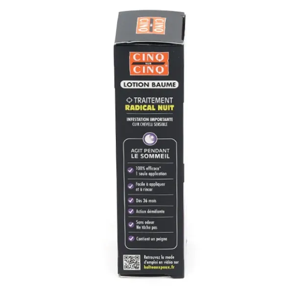 Cinq sur Cinq Radical nuit lotion Anti poux + lentes