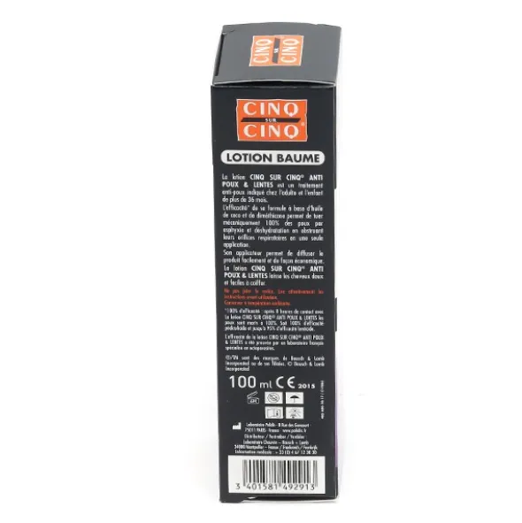 Cinq sur Cinq Radical nuit lotion Anti poux + lentes