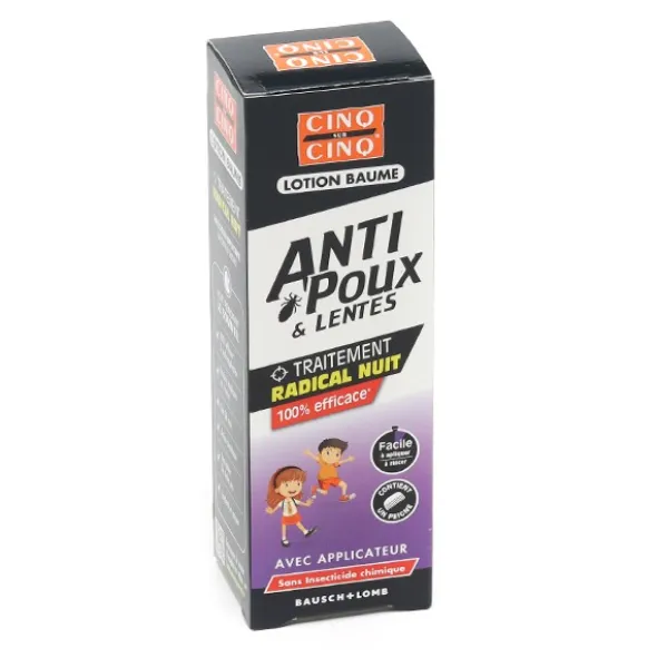Cinq sur Cinq Radical nuit lotion Anti poux + lentes