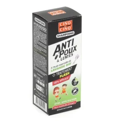 Cinq sur Cinq Shampoing anti poux et lentes