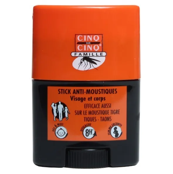 Cinq sur Cinq stick anti moustiques famille