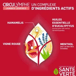 Circulymphe Jambes légères Gel externe Bio