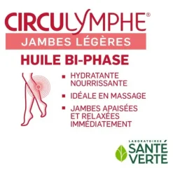 Circulymphe Jambes légères Huile Bi-phase
