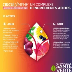 Circulymphe Jambes légères Jour Nuit comprimés