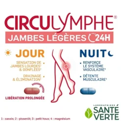 Circulymphe Jambes légères Jour Nuit comprimés