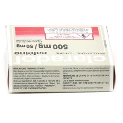 Claradol 500 mg caféiné comprimé effervescent