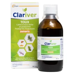 Clariver toux enfant sirop