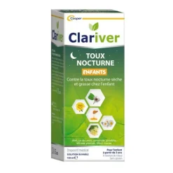 Clariver toux nocturne sirop enfant