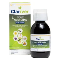 Clariver toux nocturne sirop