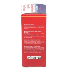 Clarix expectorant sans sucre adultes sirop