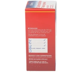 Clarix Toux grasse Carbocistéine 750 mg stick sans sucre