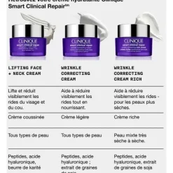 Clinique Smart Clinical Repair Crème liftante visage + cou