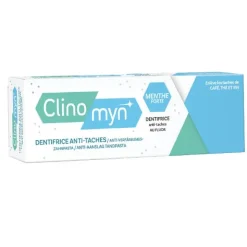 Clinomyn dentifrice anti-taches menthe forte