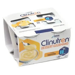 Clinutren dessert gourmand crème hyperprotéinée