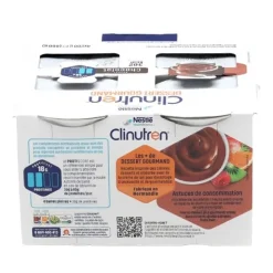 Clinutren dessert gourmand crème hyperprotéinée