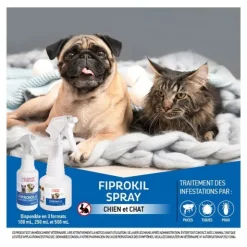 Clément Thékan Fiprokil spray antiparasitaire