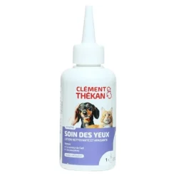Clément Thékan Lotion Nettoyante pour les Yeux Chien et Chat