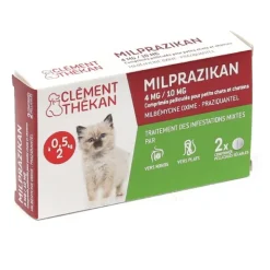 Clément Thékan Milprazikan Chat comprimés