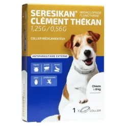 Clément Thékan Seresikan Collier anti puce Chien