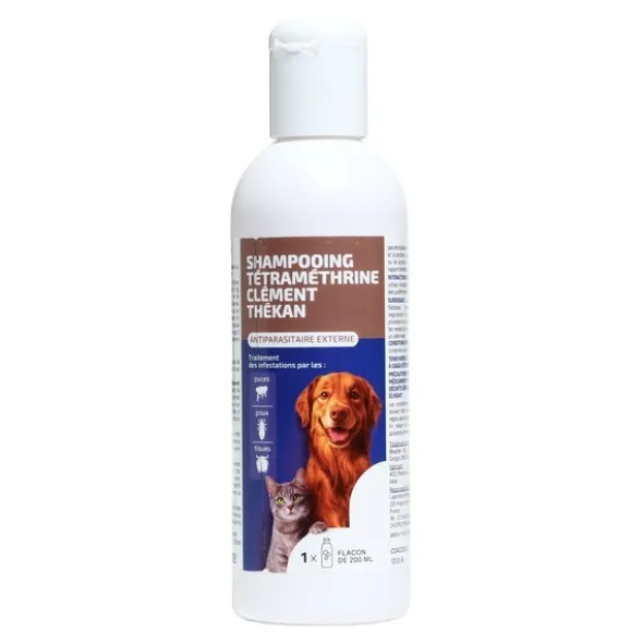 Clément Thékan Shampooing tétraméthrine