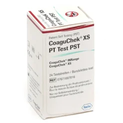 Coaguchek XS PT test PST bandelettes