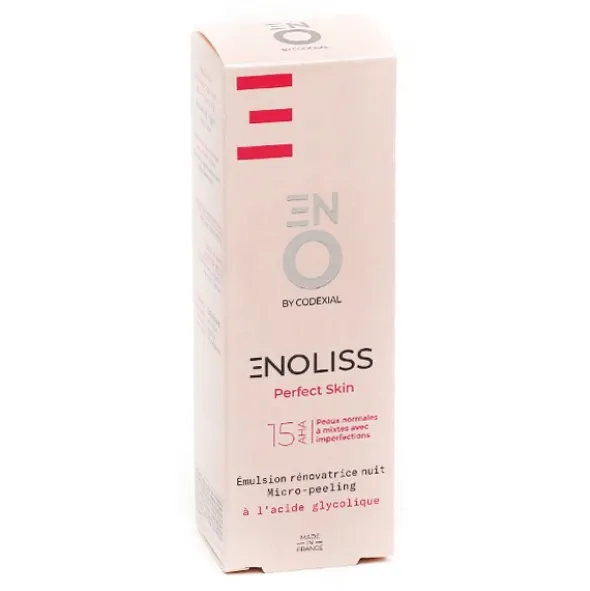 Codexial Enoliss Perfect skin 15 AHA émulsion rénovatrice nuit