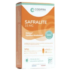 Codifra Safralite 15 mg gélules