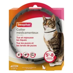 Collier anti puce chat Beaphar