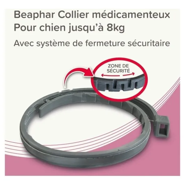 Collier anti puce chien Beaphar