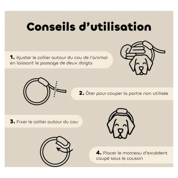 Collier anti puce chien Biovetol