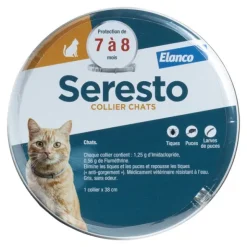 Collier anti puces Seresto Chat