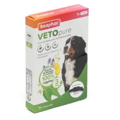 Collier répulsif antiparasitaire Vetopure Chien