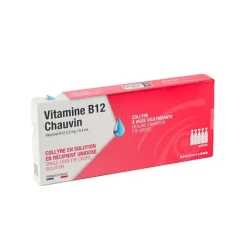 Collyre vitamine B12 Chauvin unidoses