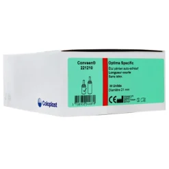 Coloplast conveen Optima Specific étuis péniens auto adhésifs
