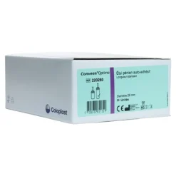 Coloplast conveen Optima étuis péniens auto adhésifs