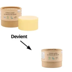 Comme Avant Crème solide au beurre de karité Bio