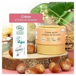 Comme avant crème solide à l'huile de noisette bio