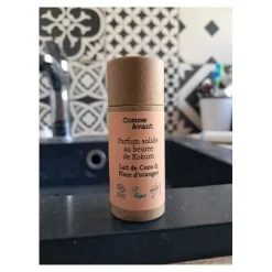 Comme Avant Parfum solide au beurre de kokum