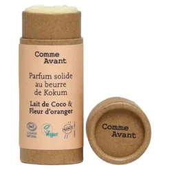 Comme Avant Parfum solide au beurre de kokum