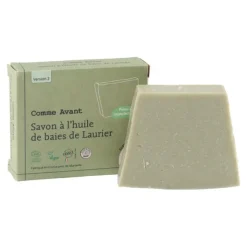 Comme Avant Savon à l'huile de baies de laurier Bio