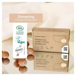 Comme Avant Shampoing solide à l'huile de Noisette bio