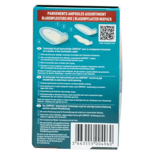 Compeed ampoules assortiment de pansements