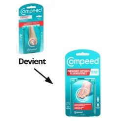 Compeed ampoules pansements orteils