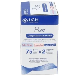 Compresses non tissées stériles LCH Pure