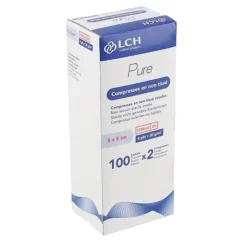 Compresses non tissées stériles LCH Pure